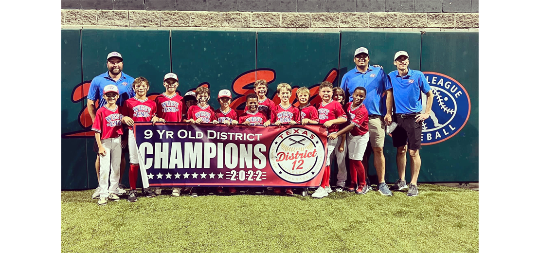 9u District 12 Champions